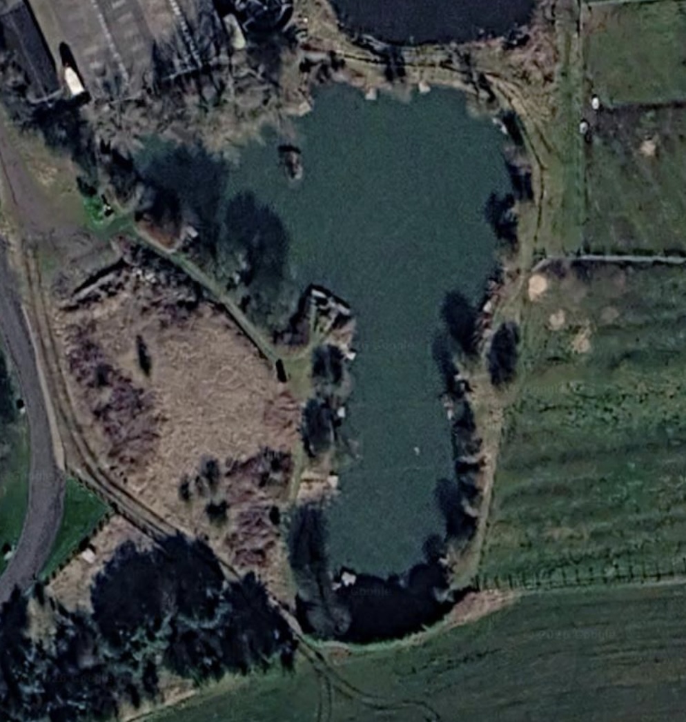 The Tilery pond map