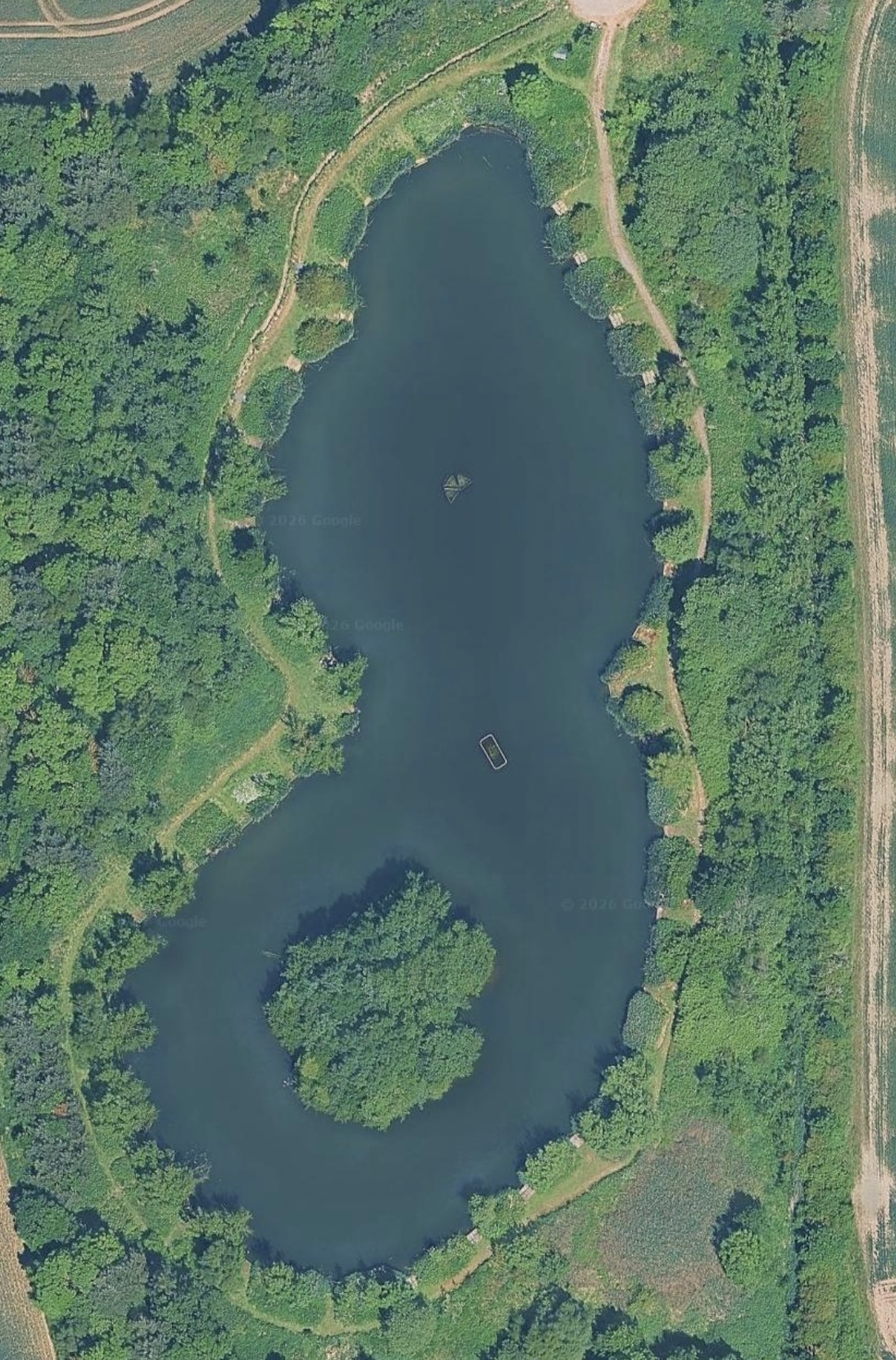 Pond map