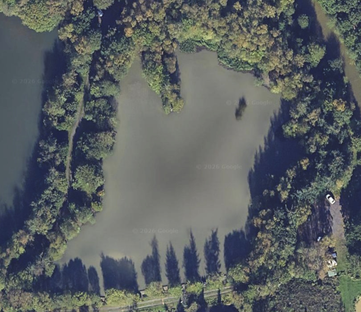 East Lake pond map