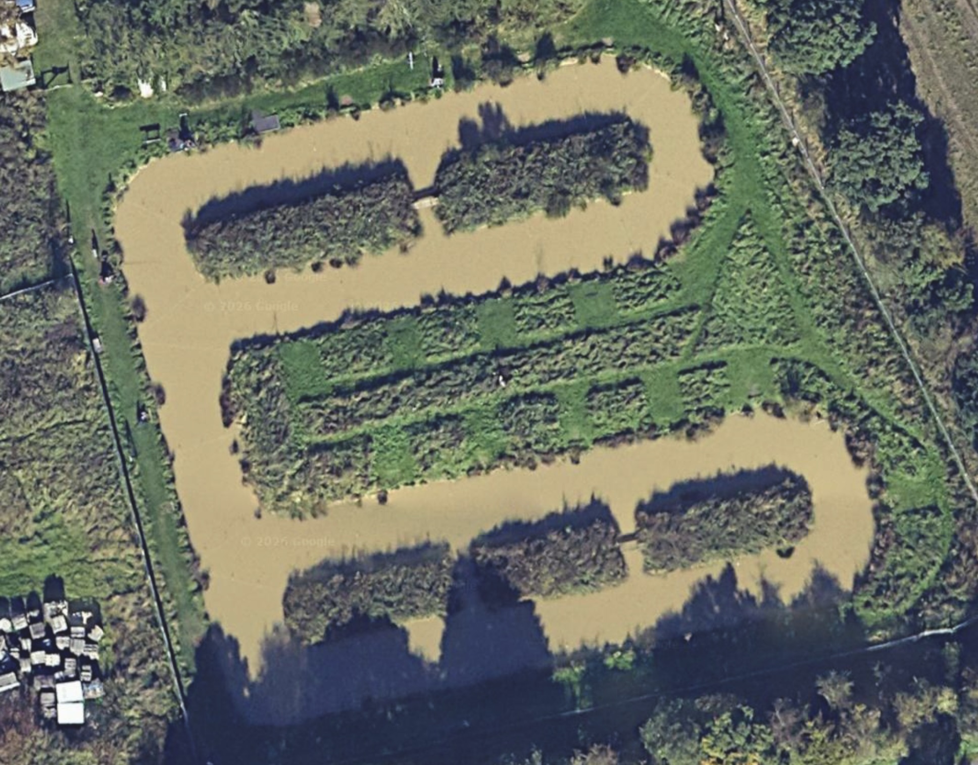 New Pond pond map
