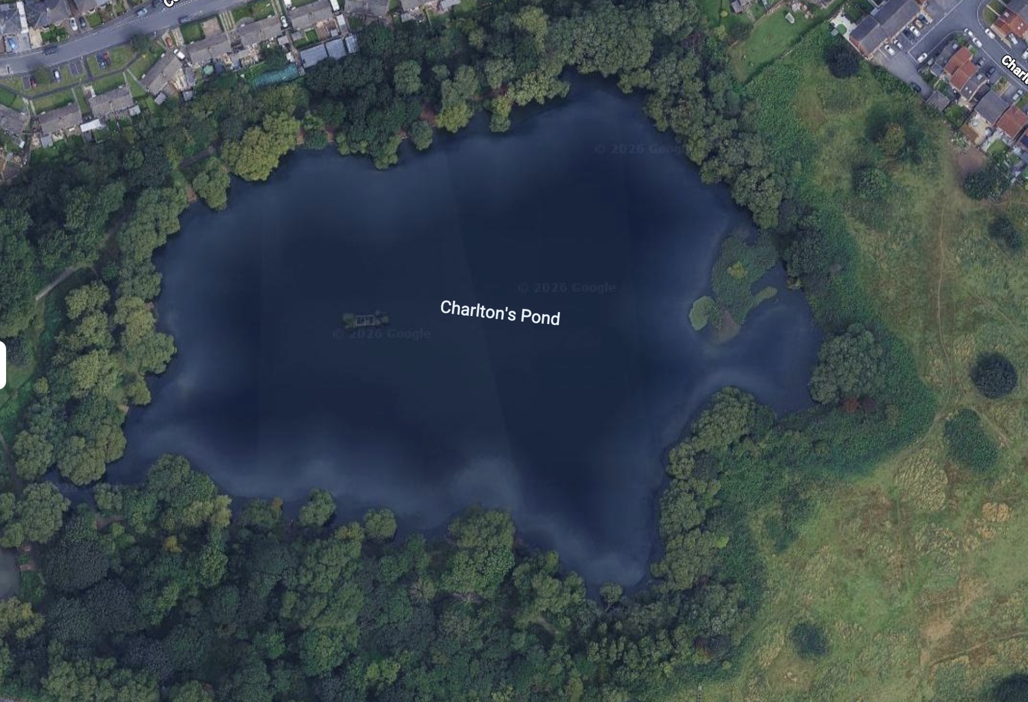 Large Pond pond map